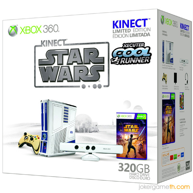 Xbox 360 Limited Edition Kinect Star Wars